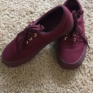 Maroon Vans